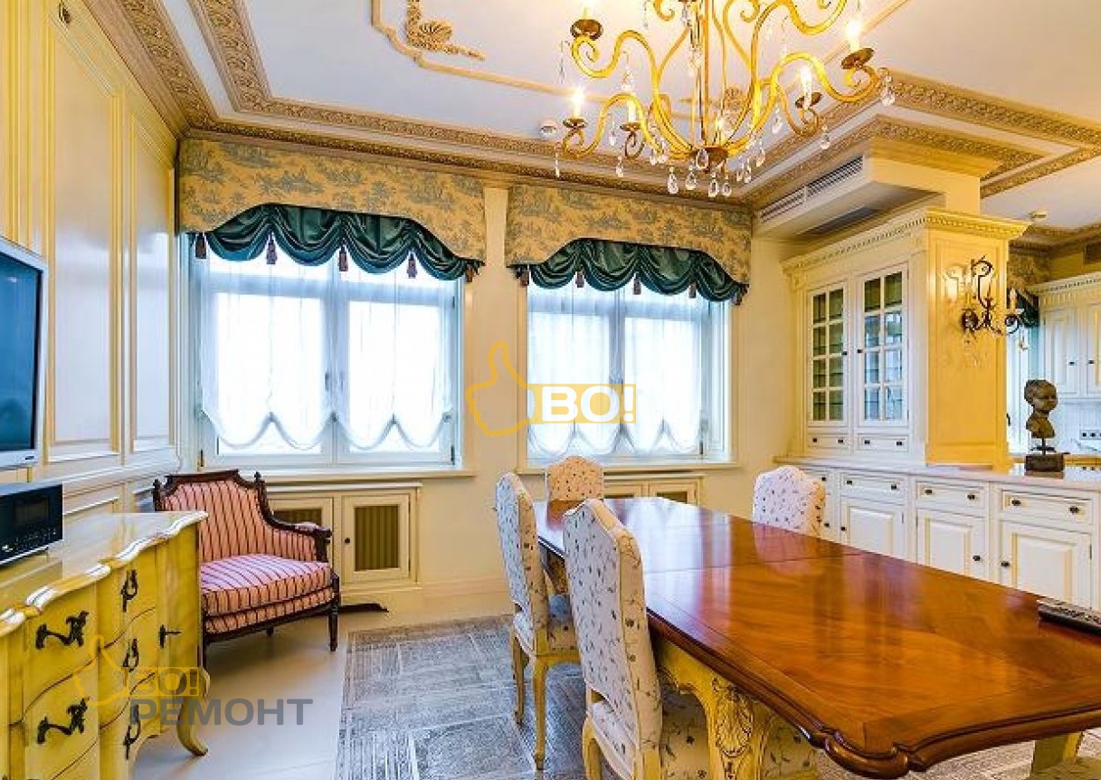 Дизайнерский ремонт квартиры 160 м2